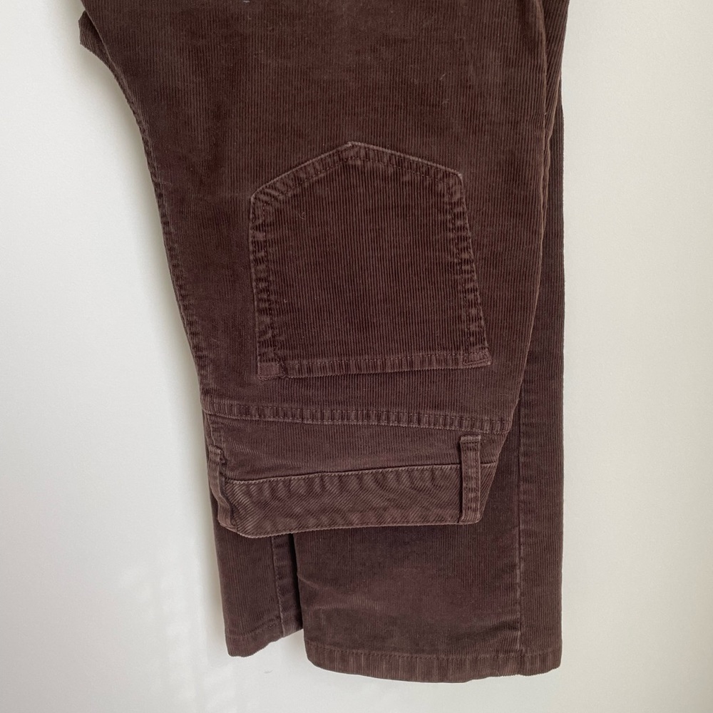 St John’s Bay Velvet Brown Pants Sz 6 Inseam 30